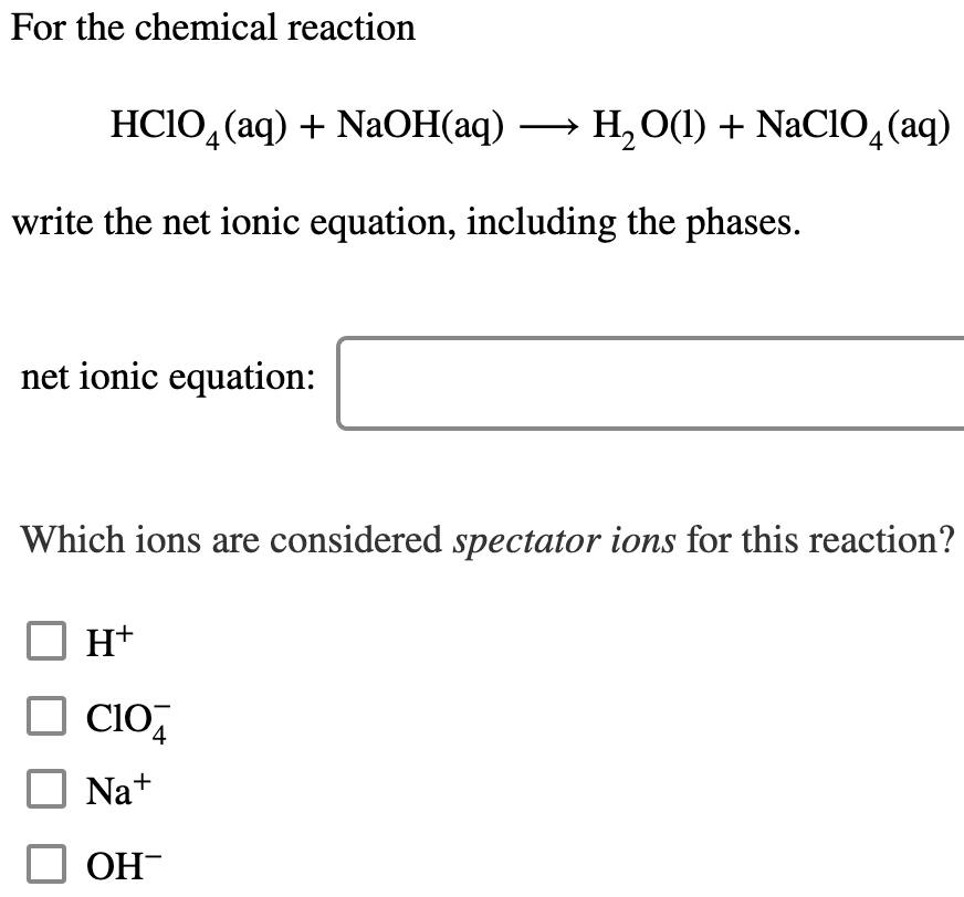 Solved Write The Balanced Equation For The Neutralization | Chegg.com