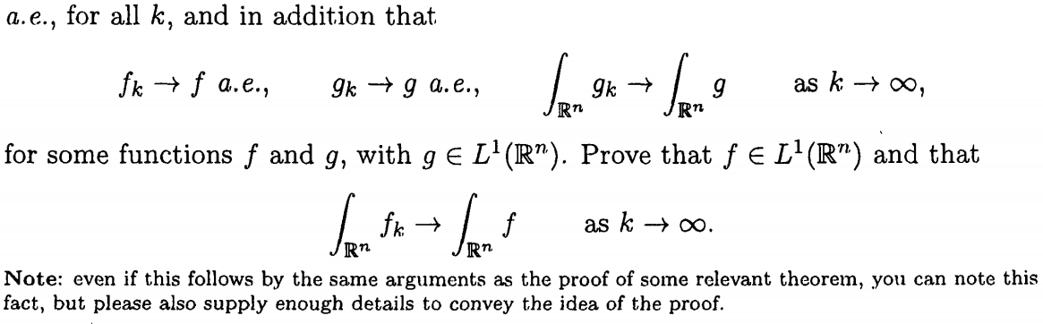 Solved Assume That Fk And Gk Are Sequences In L R Chegg Com