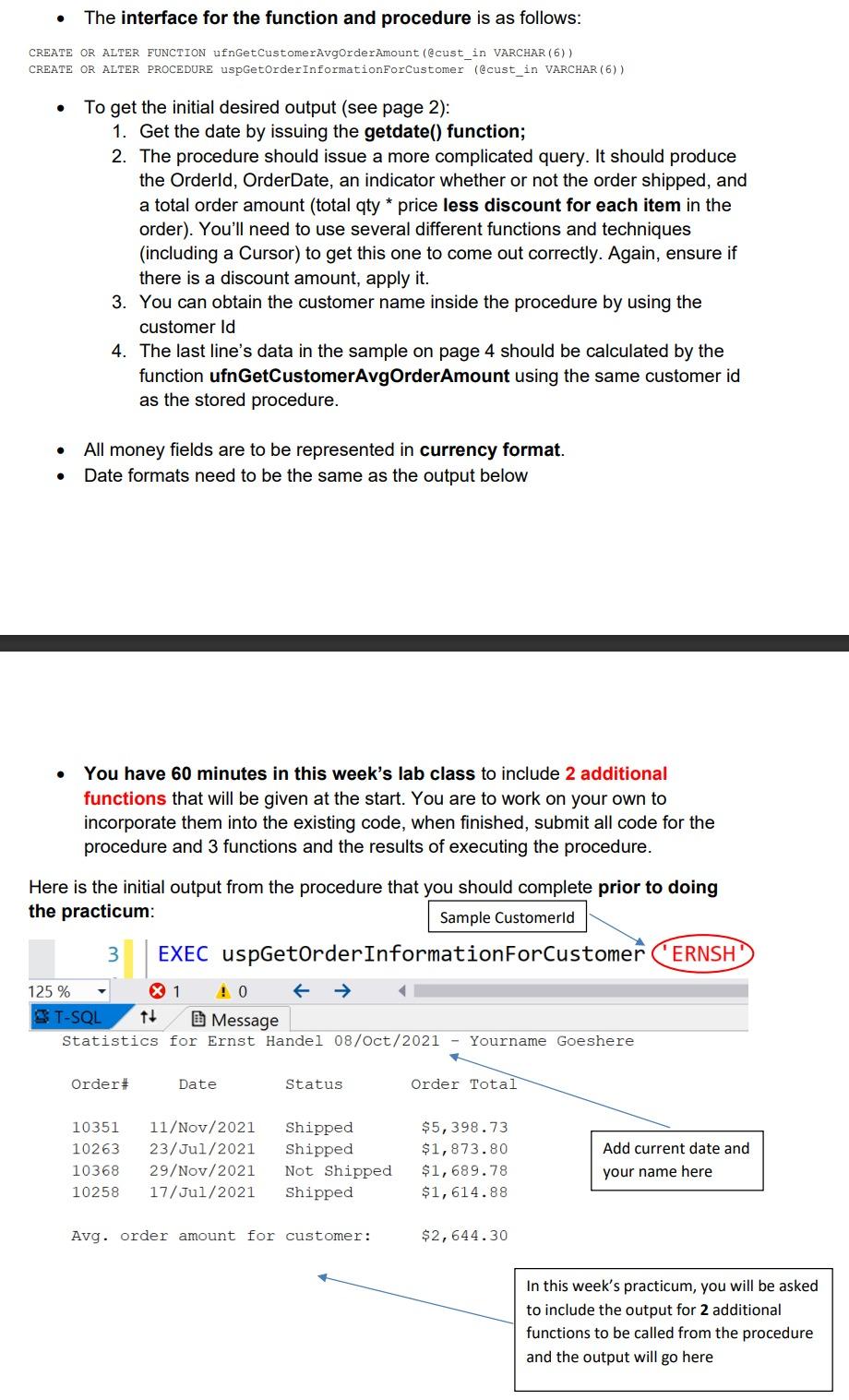 Solved Create Or Alter Function 