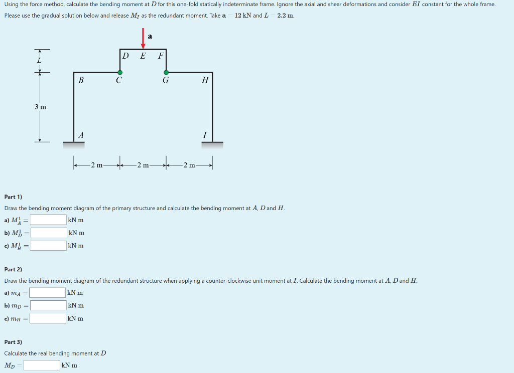 how to find del h force