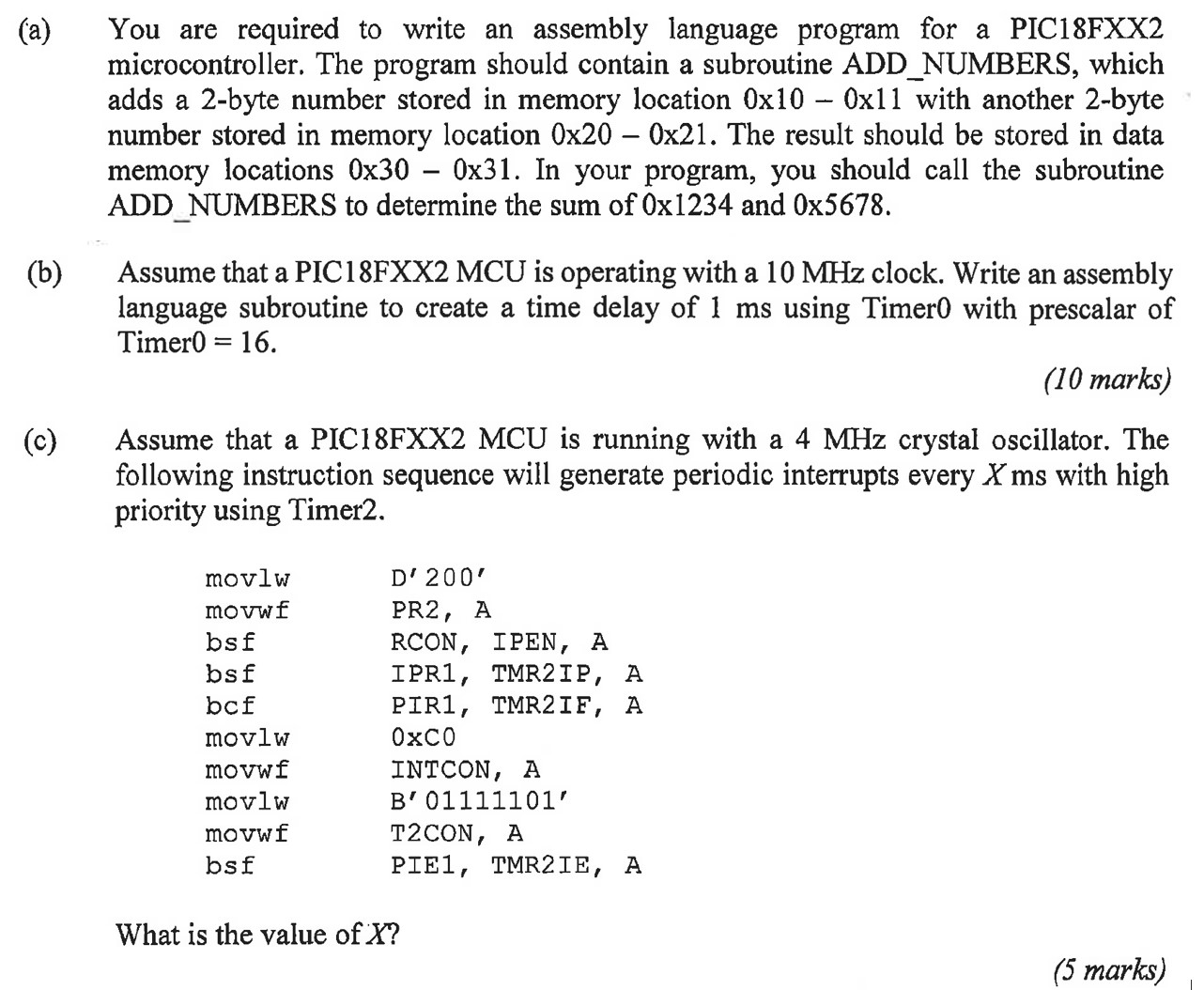 Solved You are required to write an assembly language | Chegg.com
