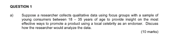 Solved a) Suppose a researcher collects qualitative data | Chegg.com