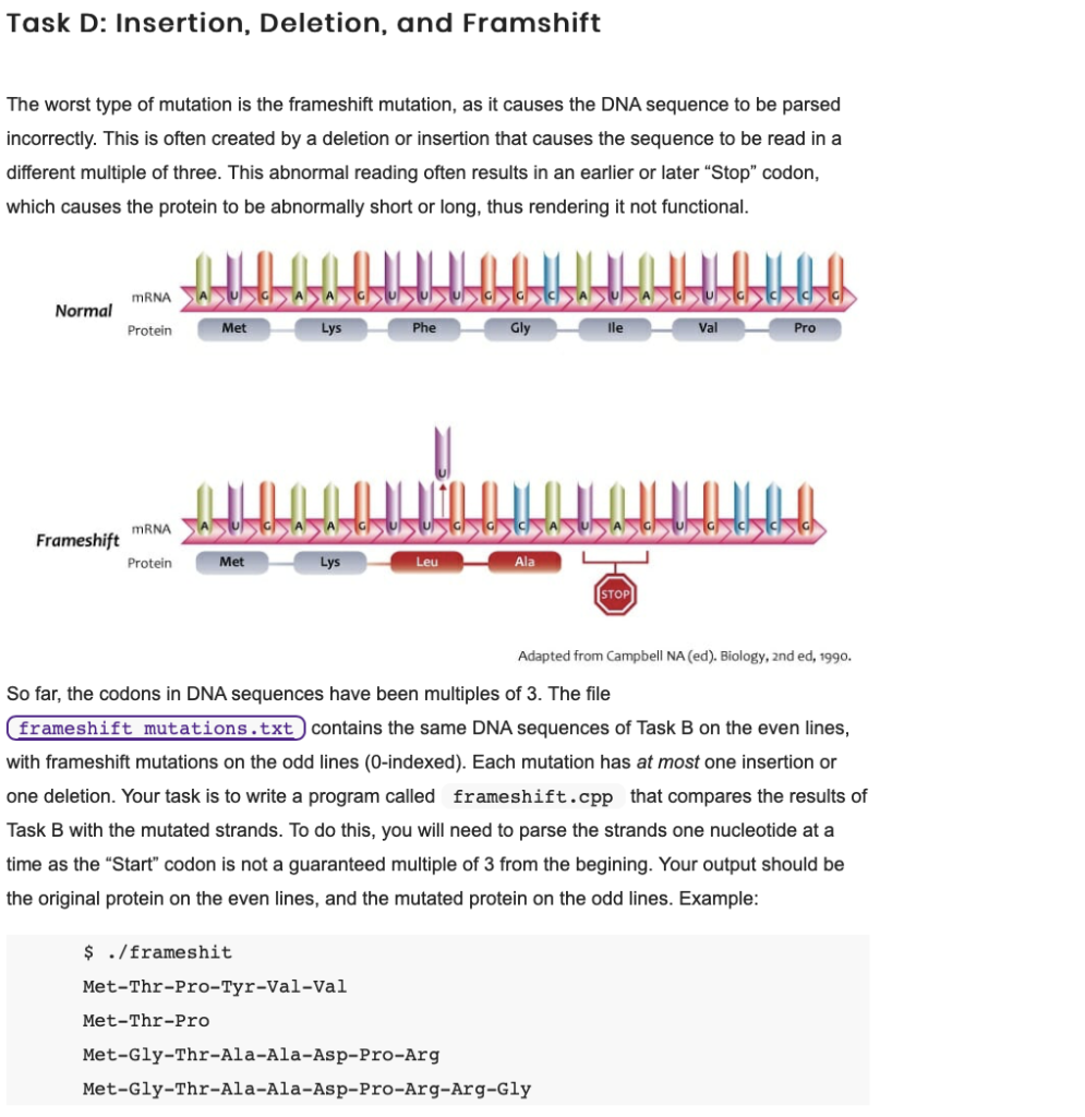 Frameshift Mutation Definition, Causes, Mechanism,, 41 OFF