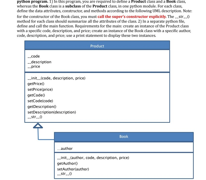 Solved python program. 1) In this program, you are required | Chegg.com