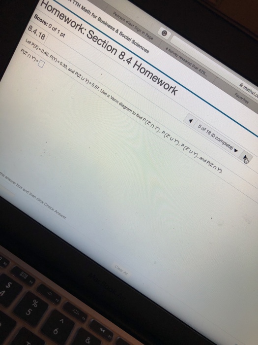 Solved Homework: Section 8.4 Homework Score: 0 of 1 pt 8.4.1 | Chegg.com
