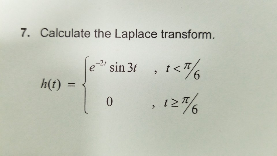 laplace transform calculator with steps