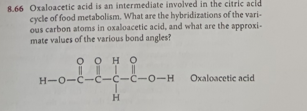 Solved 3 66 Oxaloacetic Acid Is An Intermediate Involved In