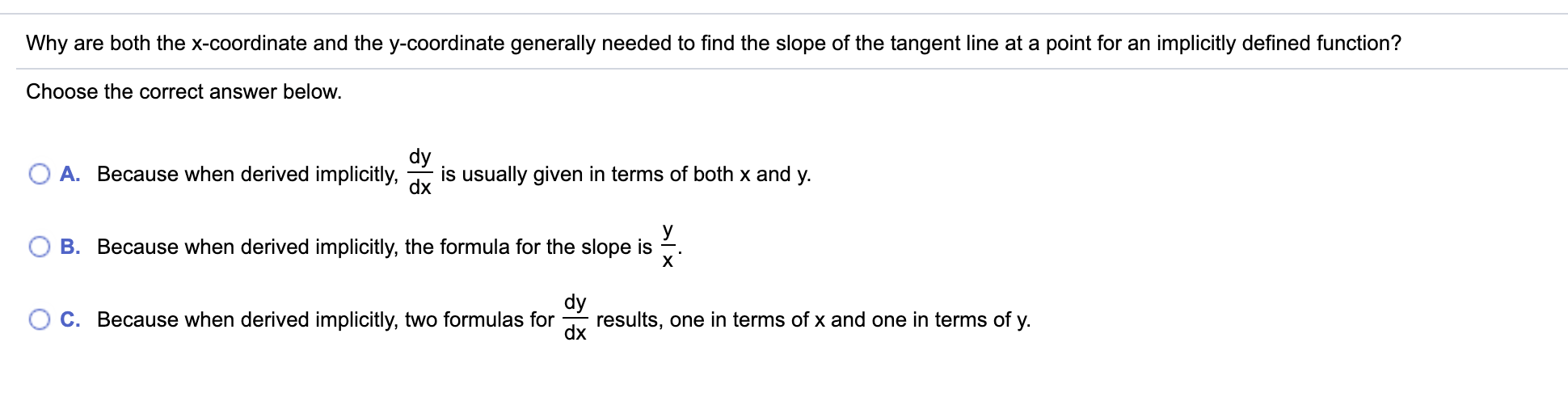 Solved Why are both the x-coordinate and the y-coordinate | Chegg.com