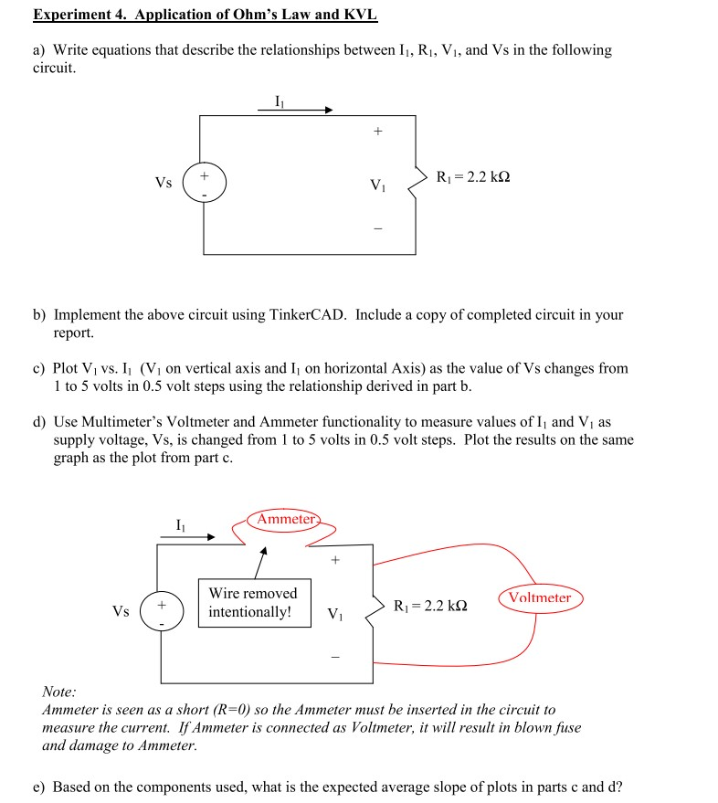 Series Circuits and the Application of Ohm's Law