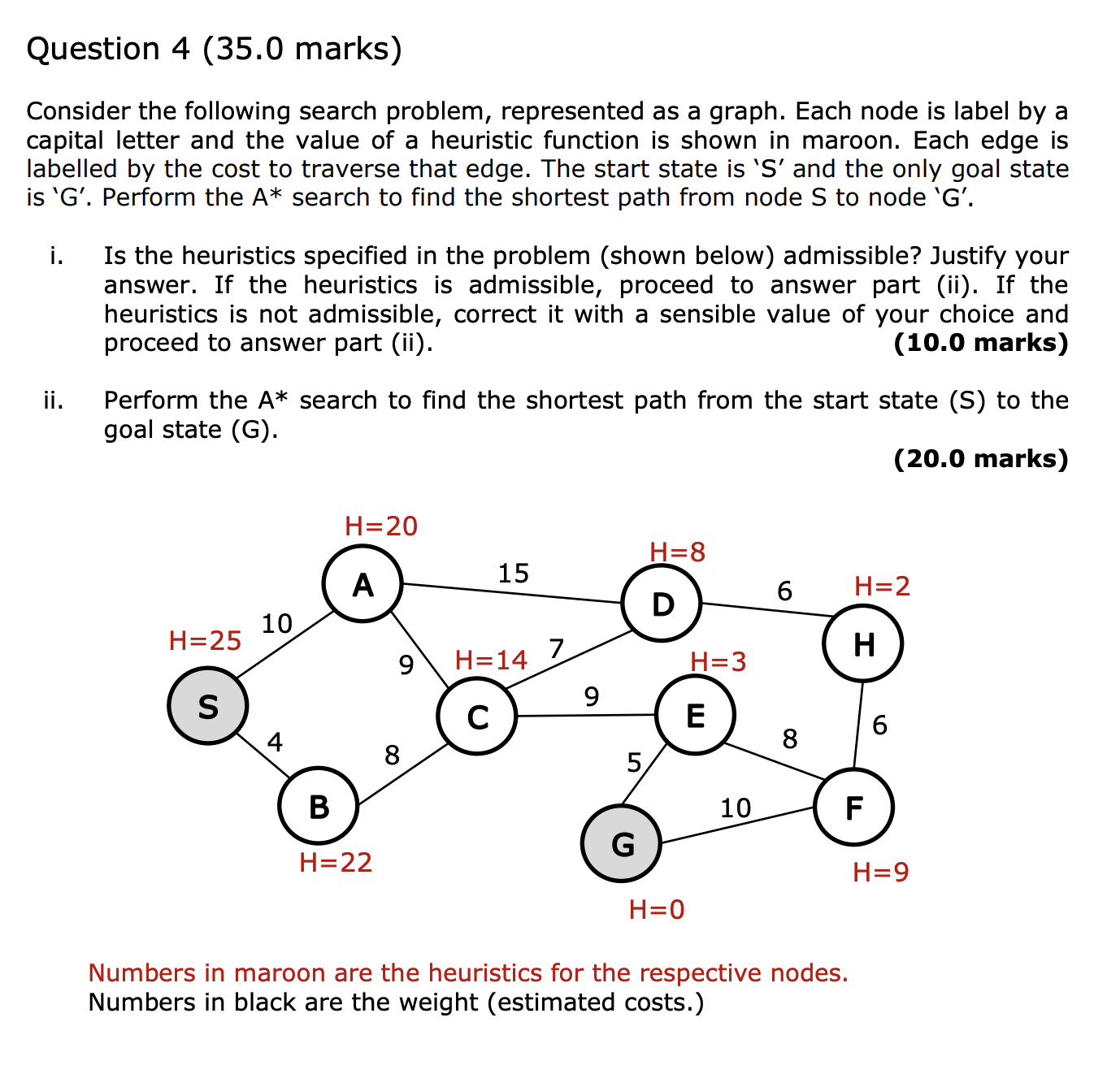 Solved Problem 5 4 Points Consider The Following Search Chegg Com