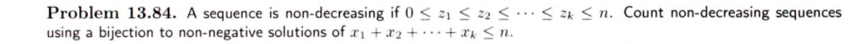 Solved Problem 13.84. A sequence is non-decreasing if | Chegg.com