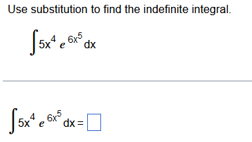 Solved Use substitution to find the indefinite integral. | Chegg.com