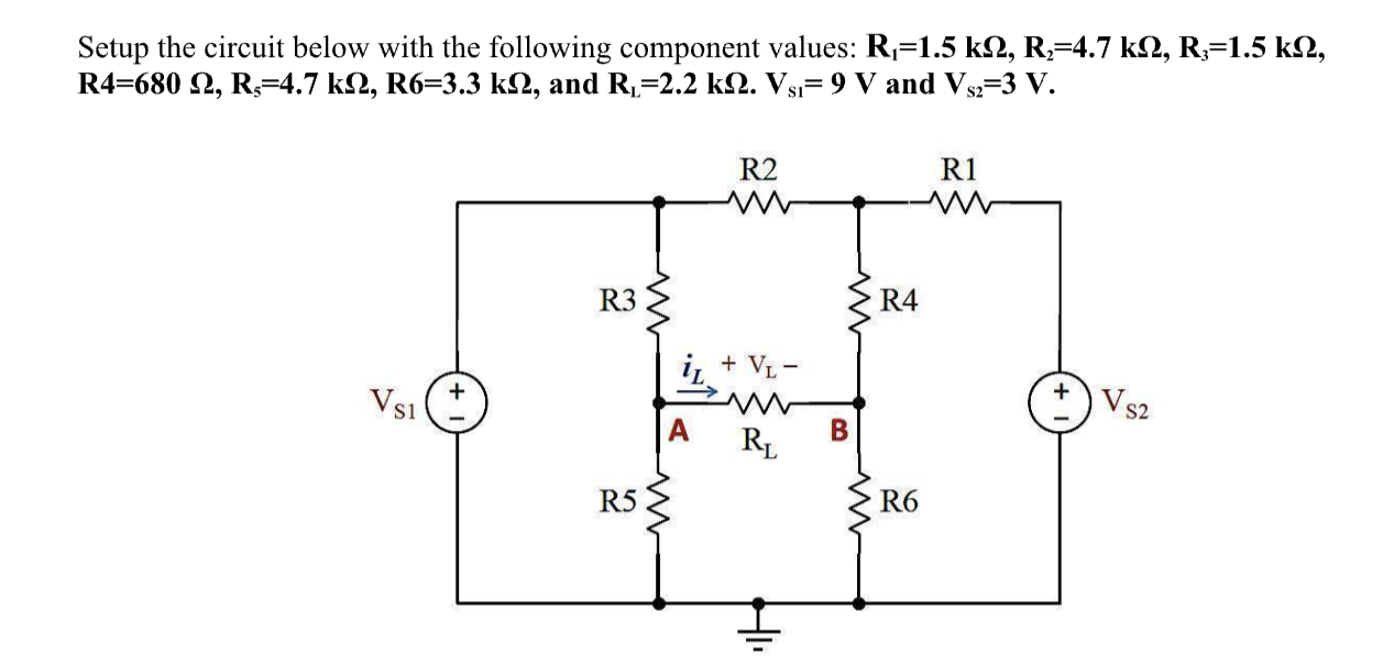 Solved Calculate analytically V L and I L using Nodal or | Chegg.com