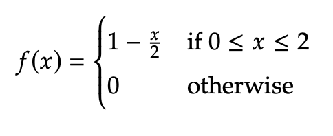 Solved Let 𝑋 be a continuous random variable with pdf 3.1. | Chegg.com