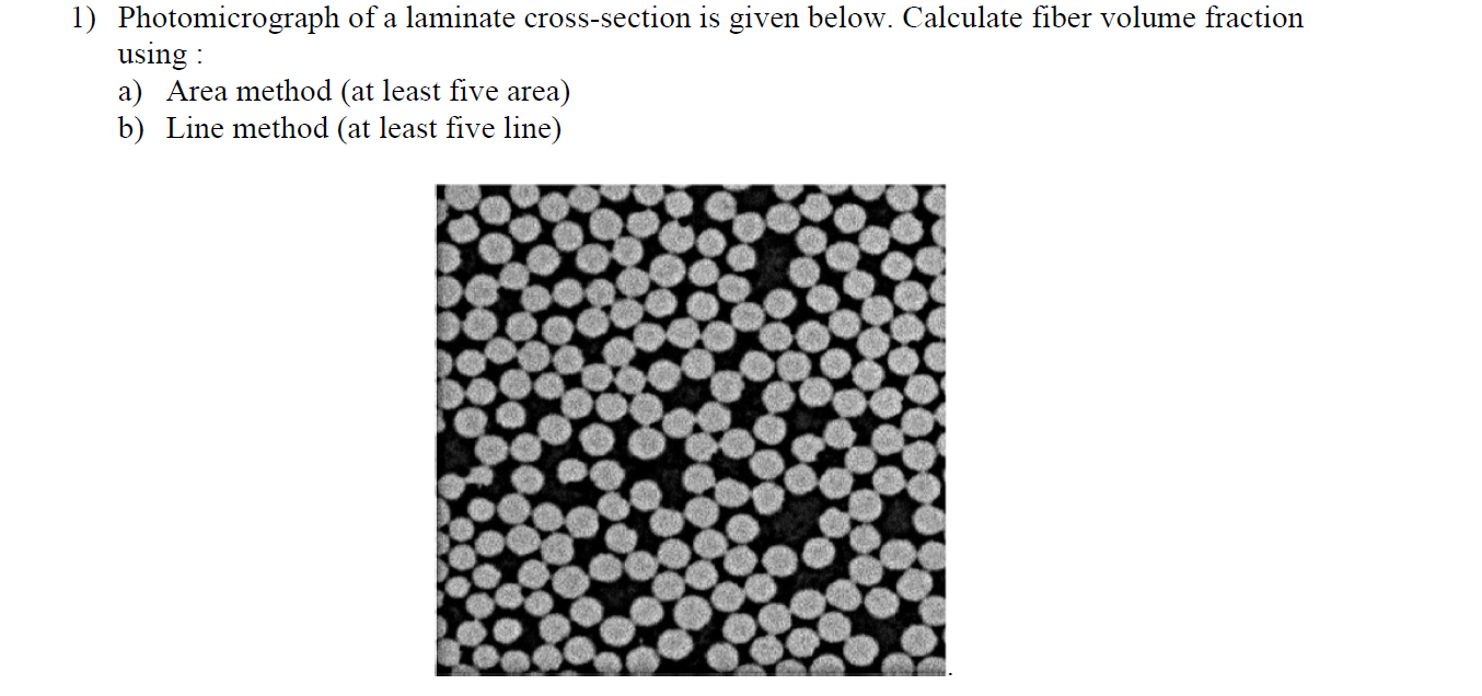 1) Photomicrograph of a laminate cross-section is | Chegg.com