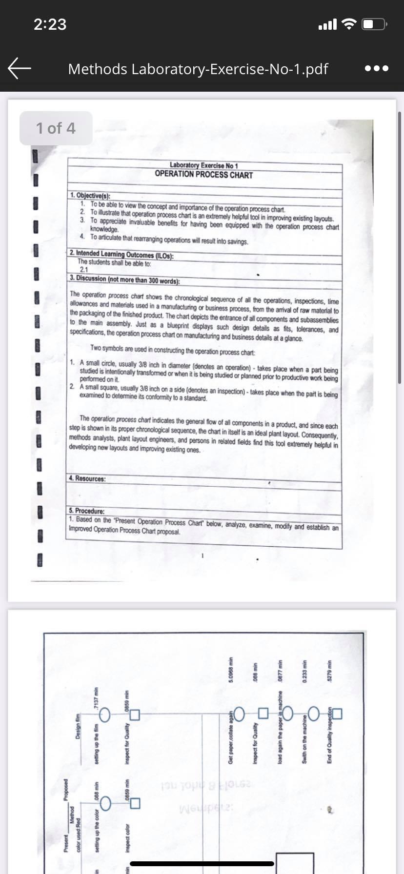 Solved 2:23 Methods Laboratory-Exercise-No-1.pdf 1 of 4 | Chegg.com