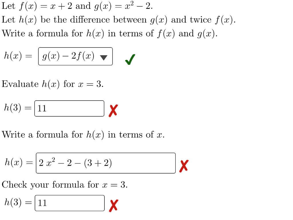 Solved Please explain, because I don't understand what I am | Chegg.com