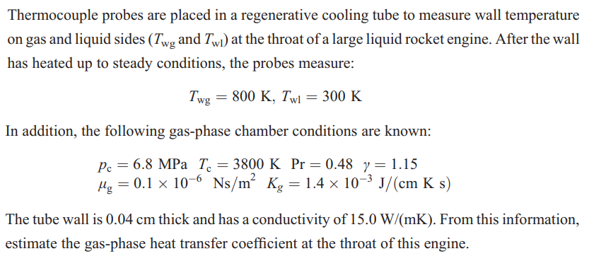 Solved Thermocouple probes are placed in a regenerative | Chegg.com