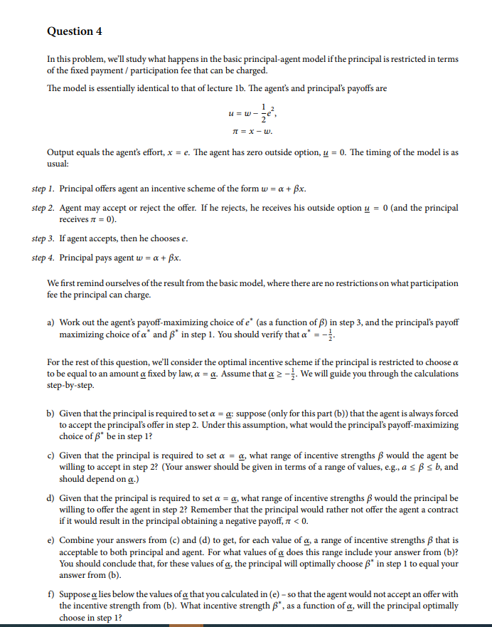 Question 4 In This Problem We Ll Study What Happe Chegg Com