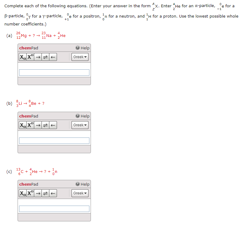 Solved Z 2 -1 Complete each of the following equations. | Chegg.com