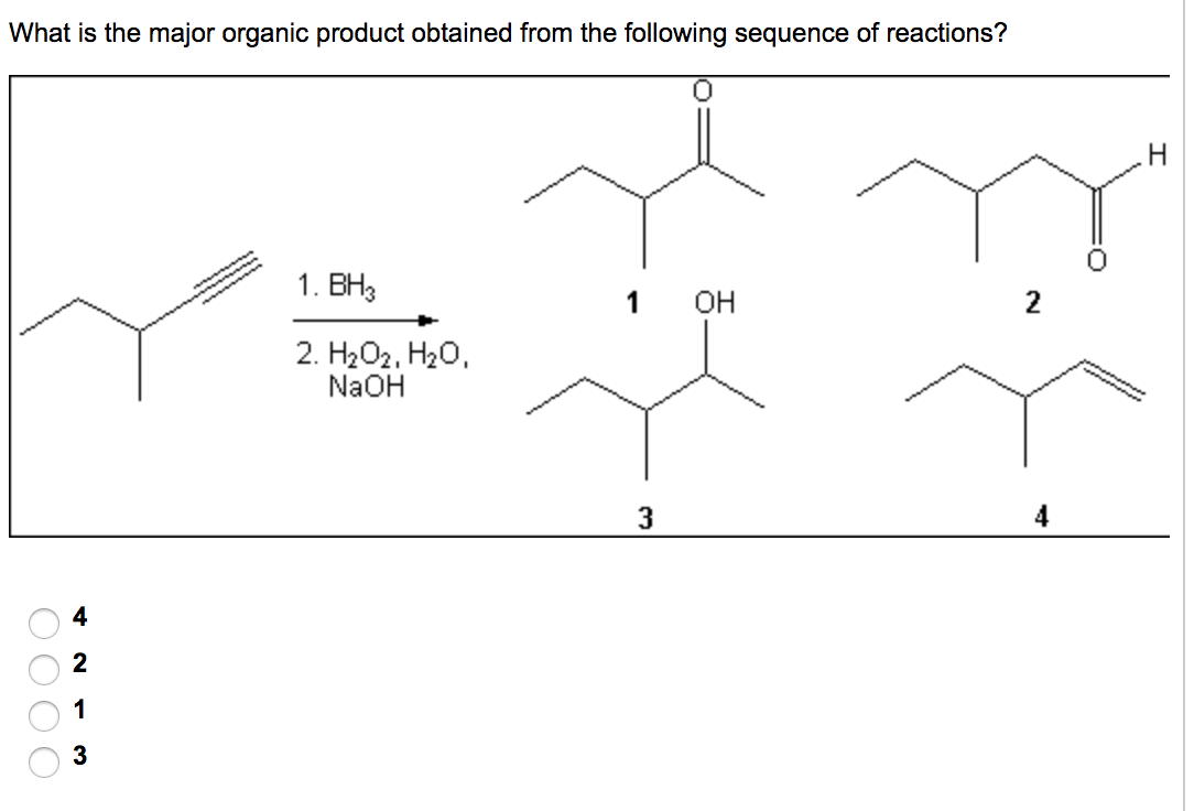 Solved Which Of The Following Reactions Would Result In The | Chegg.com