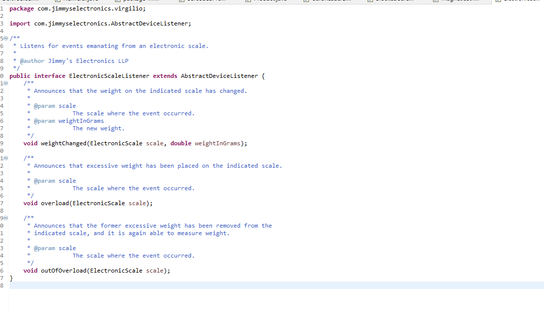Please use junit4 to test the below class and its
