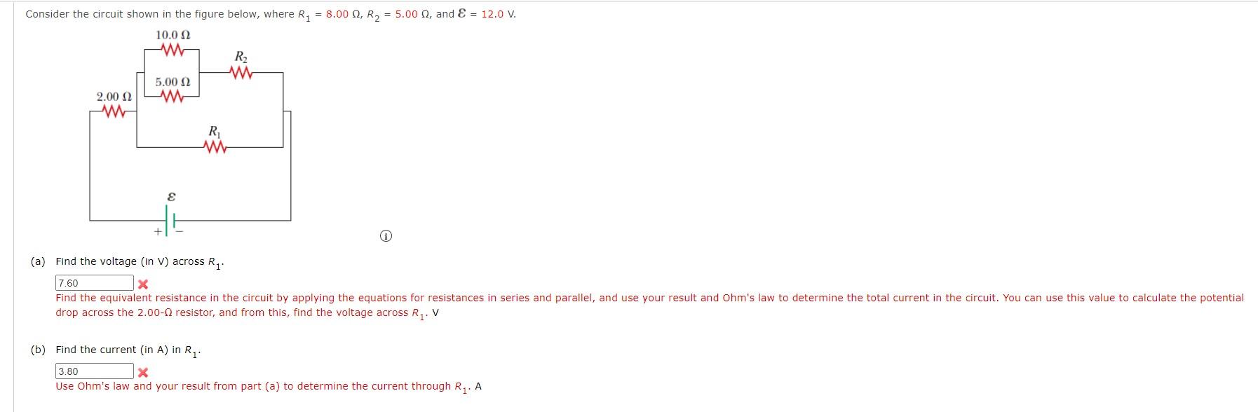 Solved A student connects two resistors with unknown