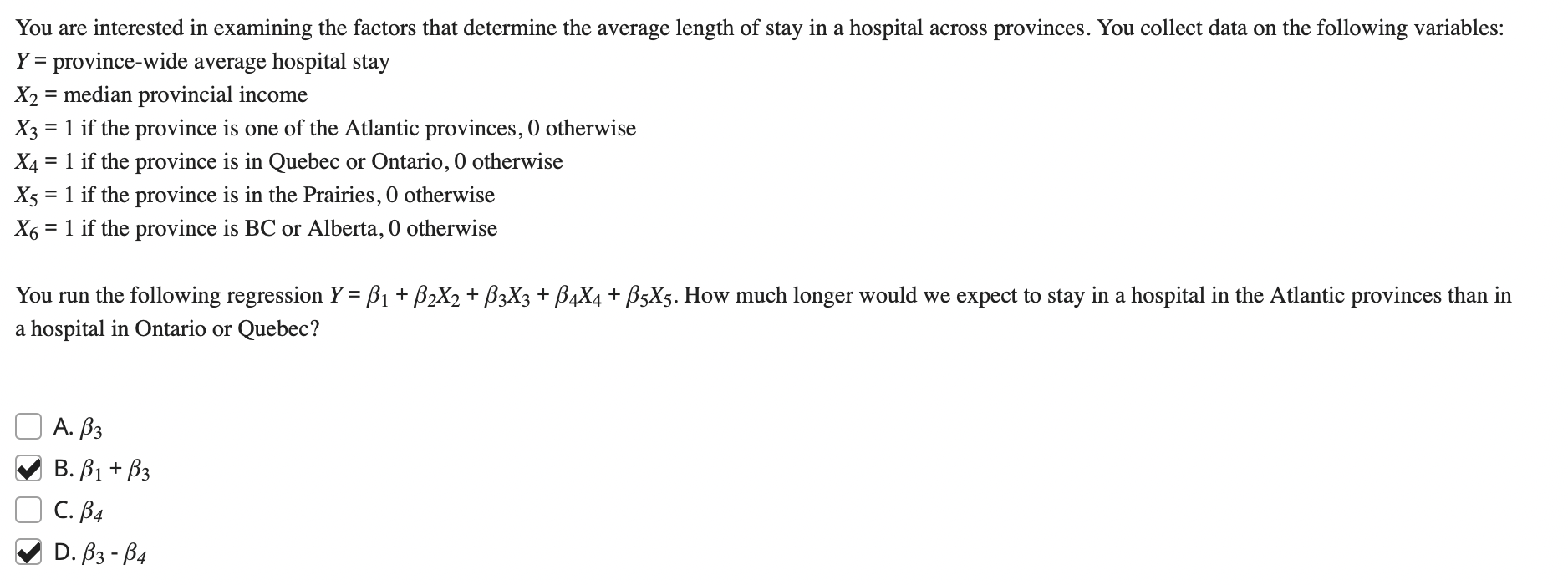 Solved You are interested in examining the factors that | Chegg.com