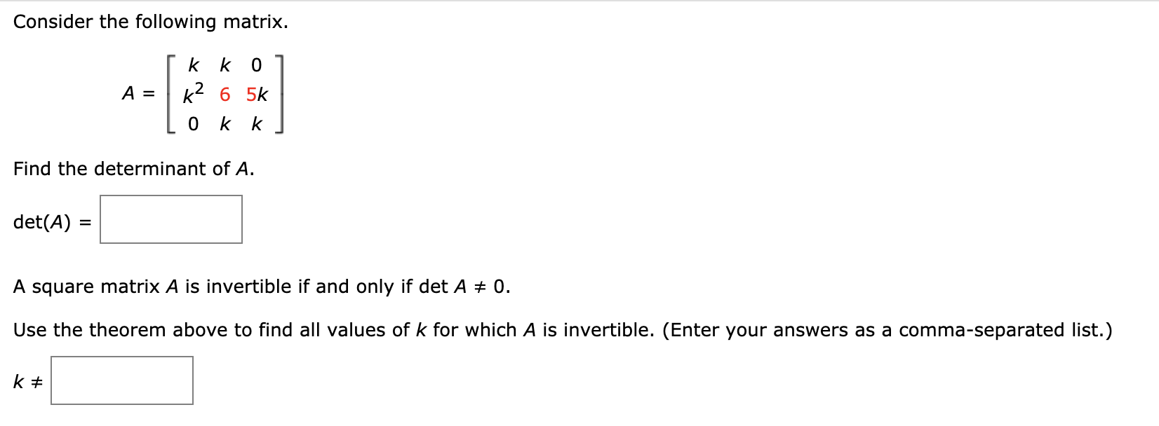 Solved Compute the determinant using cofactor expansion Chegg