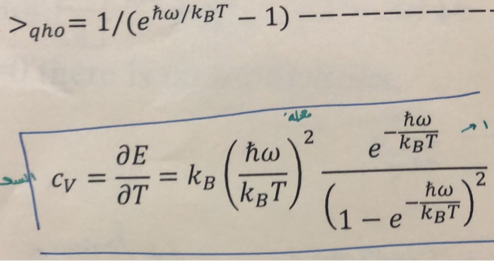 Solved how KBT 2 OE cv =-=k -37 _eRB | Chegg.com