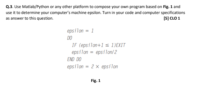 Solved Q.4. In a fashion similar to that in Fig. 1, write a | Chegg.com