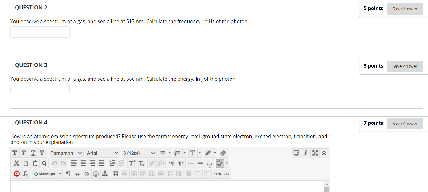 Solved QUESTION 2 5 points Save Answer You observe a | Chegg.com