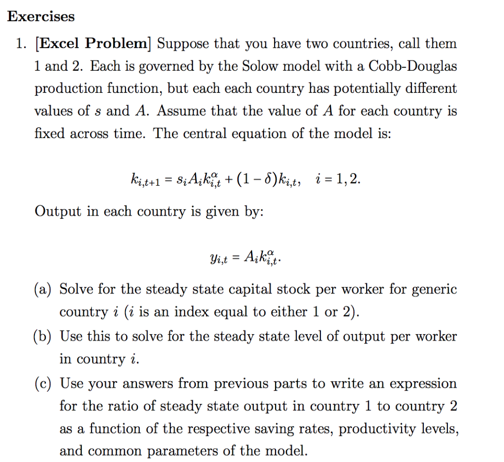 solved-exercises-1-excel-problem-suppose-that-you-have-chegg