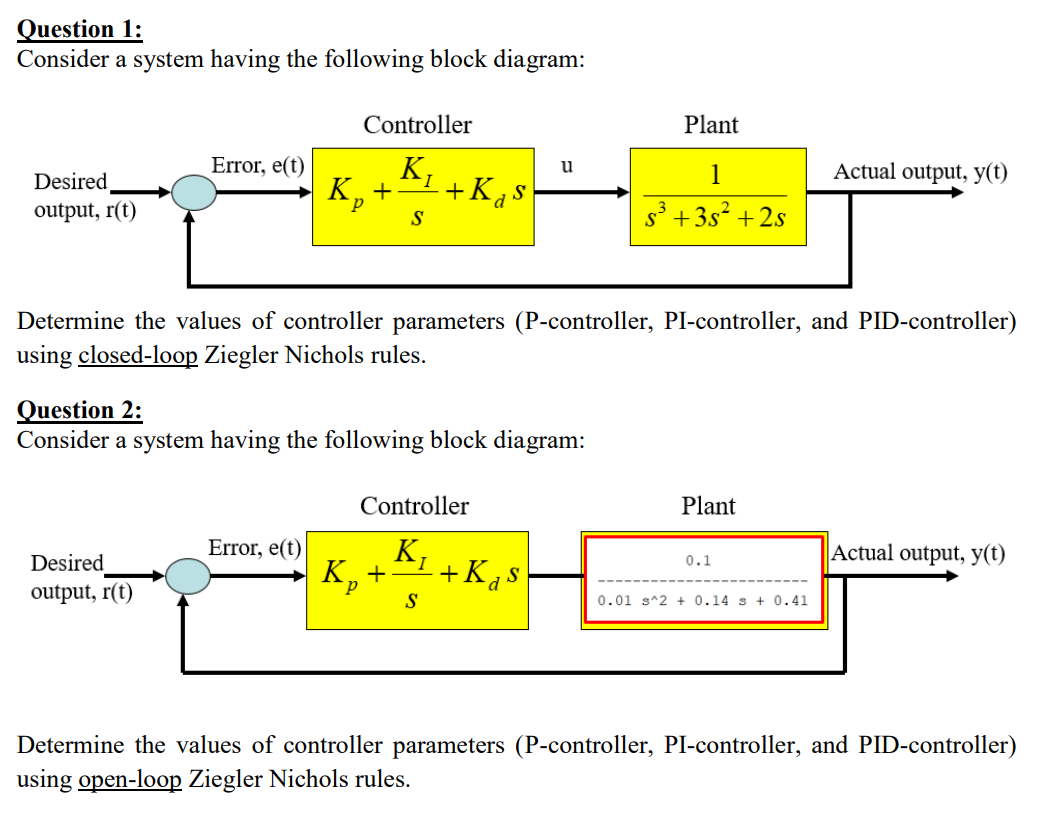Solved Question 1: Consider a system having the following | Chegg.com