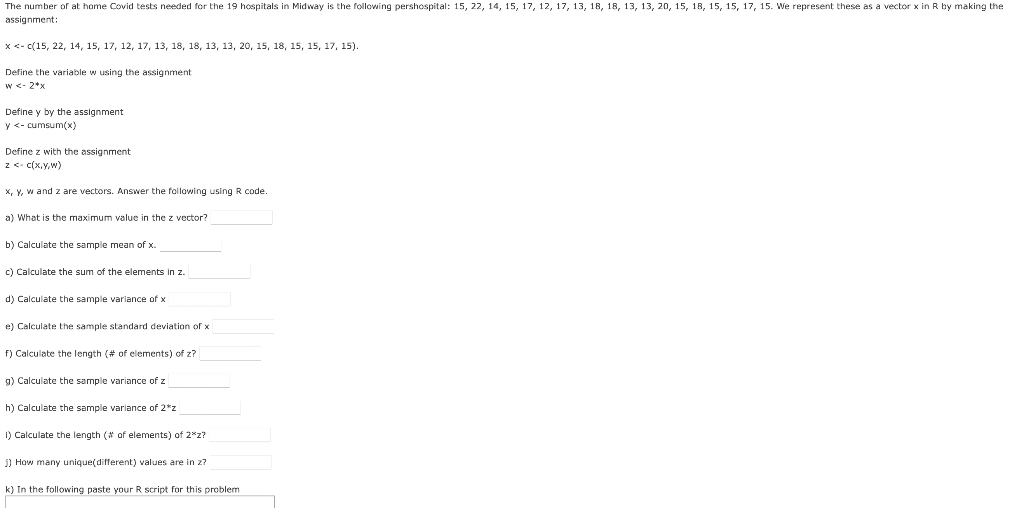 Solved Please answer all parts asap! Please solve with R and | Chegg.com