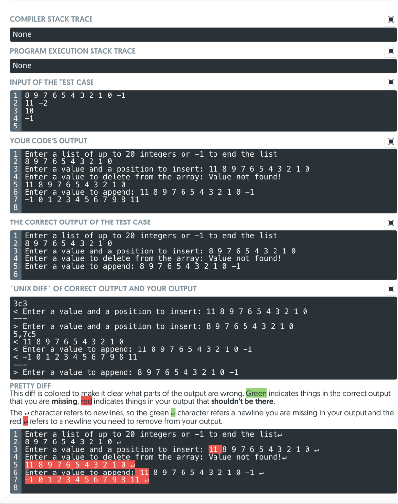 Solved How to use array to store a collection of | Chegg.com