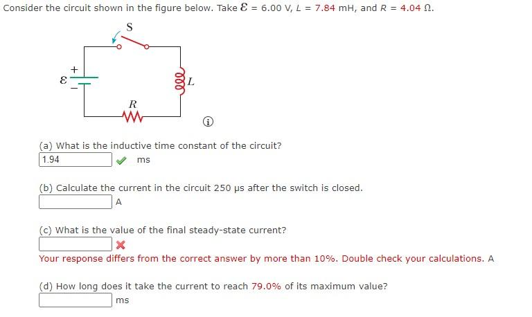 Solved Consider The Circuit Shown In The Figure Below. Take | Chegg.com