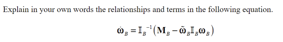 Solved Explain in your own words the relationships and terms | Chegg.com