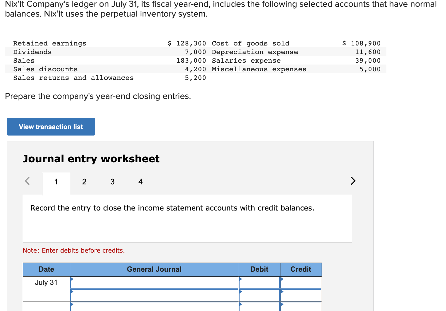 solved-nix-lt-company-s-ledger-on-july-31-its-fiscal-chegg