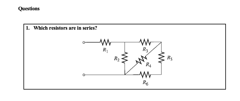 Solved Practical 1 1. Connect the circuit as shown in the | Chegg.com