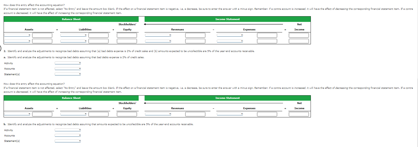 Identify and analyze the transactions related to the | Chegg.com