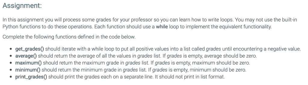 Solved Assignment In this assignment you will process some | Chegg.com