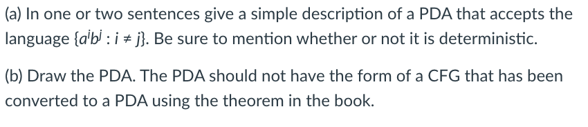 Solved (a) In one or two sentences give a simple description | Chegg.com
