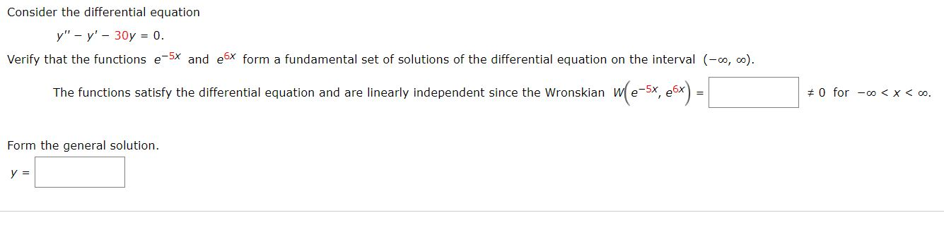 Solved Consider the differential equation y