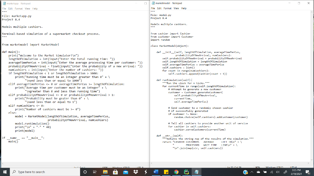 Python code help I need help completing the | Chegg.com