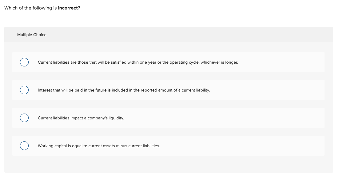 solved-which-of-the-following-is-incorrect-multiple-choice-chegg