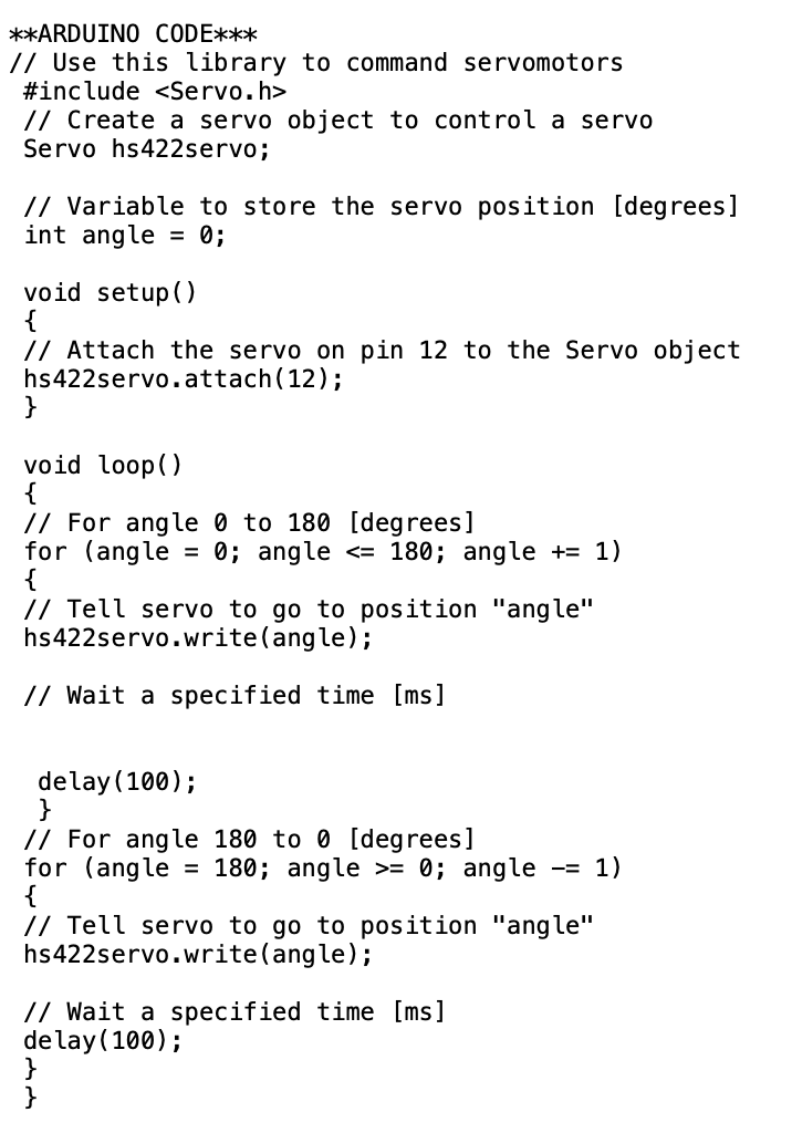 Solved 1a) Modify the Arduino code below so that it | Chegg.com