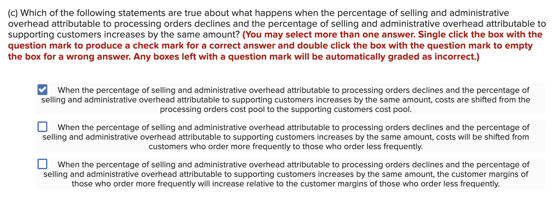 Solved (c) Which Of The Following Statements Are True About | Chegg.com