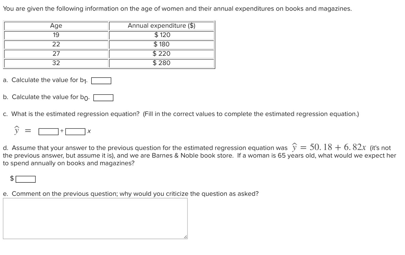 Solved You are given the following information on the age of | Chegg.com