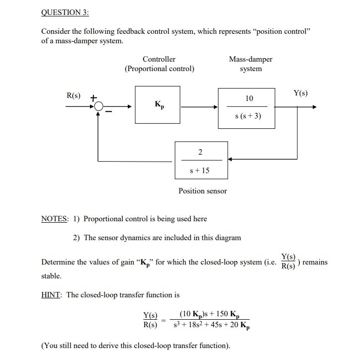 how to find value of kp